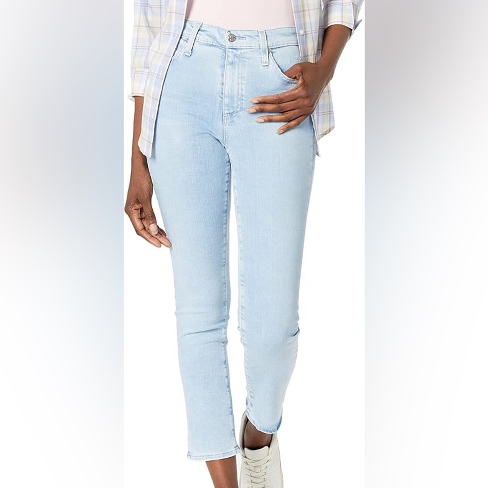 AG Adriano Goldschmied Women's Mari High Rise Slim
Straight Crop Jean 28